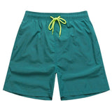 The Soothing Greens Draw String Swim Shorts