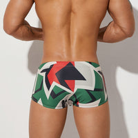Men's Star Pattern Swimwear Trunks